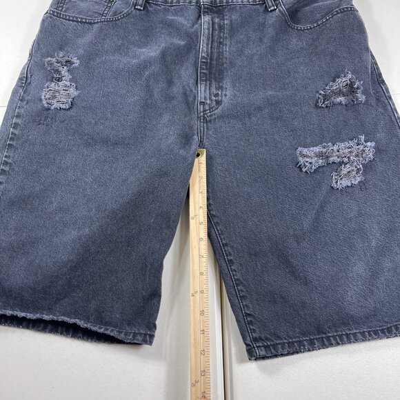 Levi’s 569 Denim Shorts Blue Men’s Size 42 - Picture 2 of 4